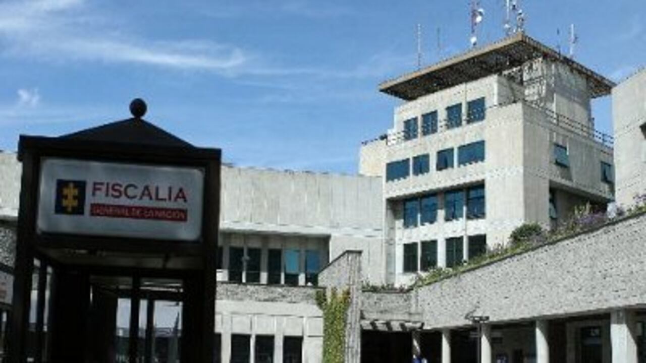 El búnker de la Fiscalía en Bogotá.