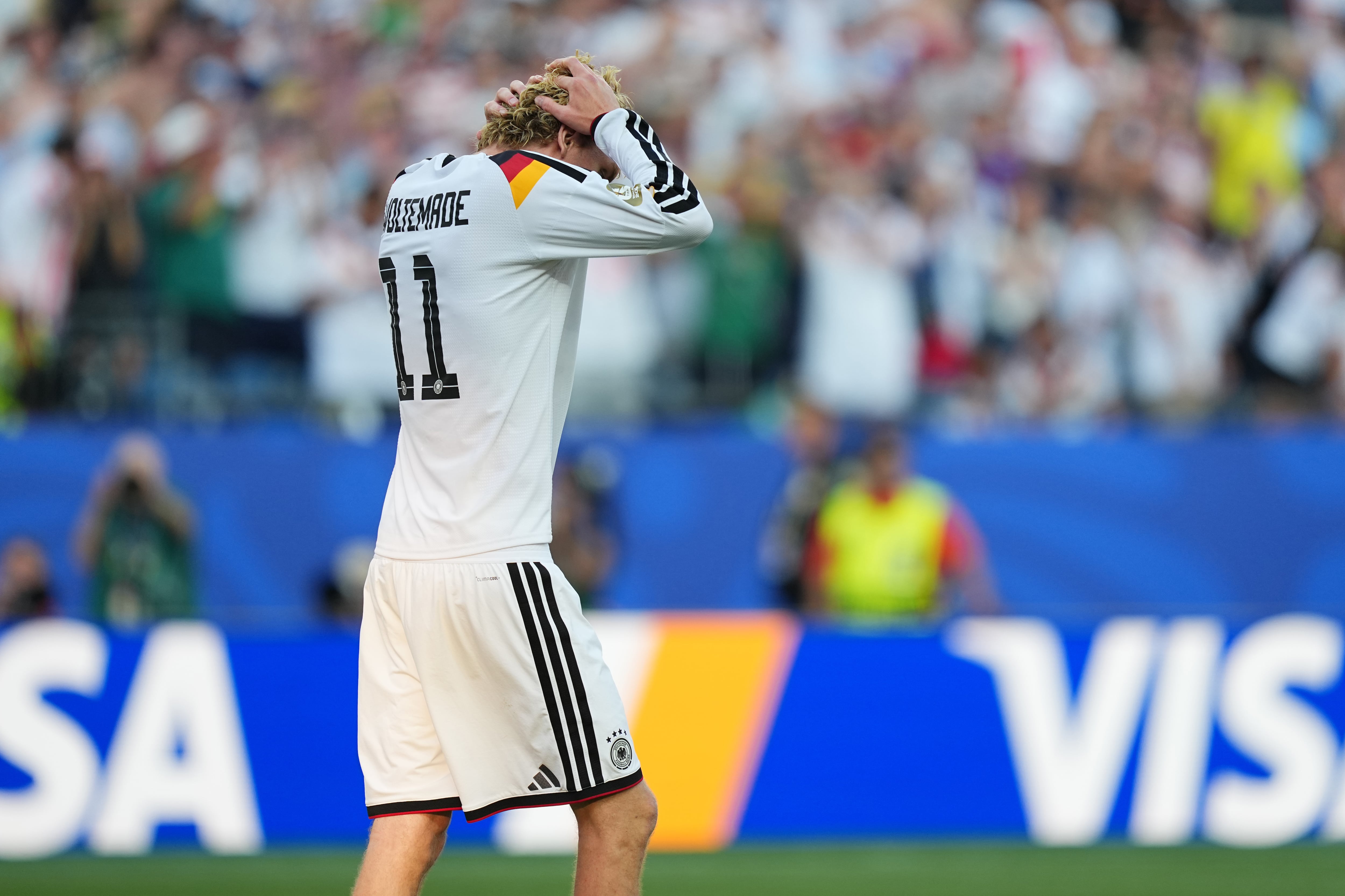 Alemania, la gran sorpresa de los dieciseisavos de final por su eliminación ante Paraguay.