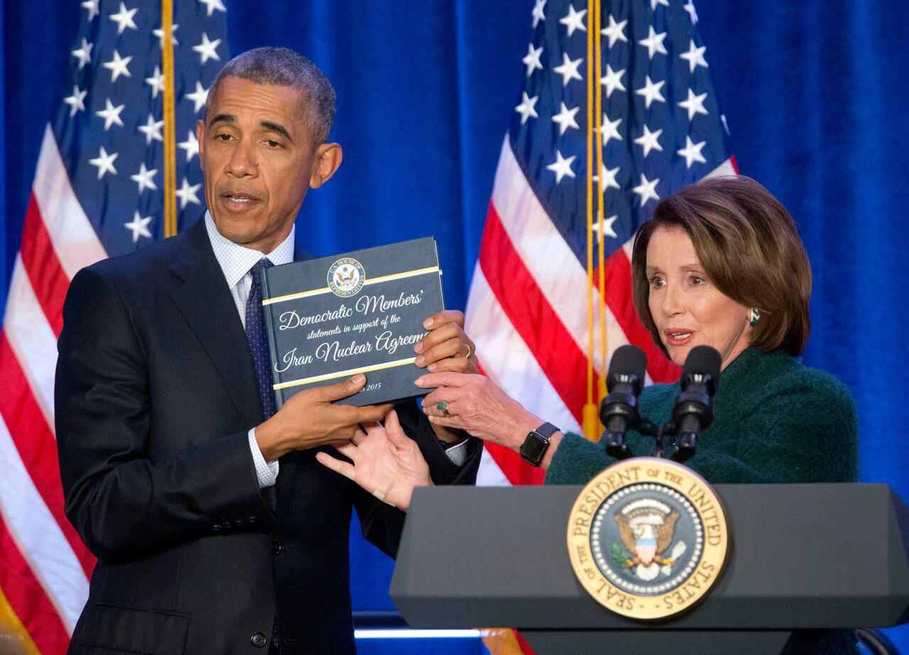 Barack Obama, Nancy Pelosi