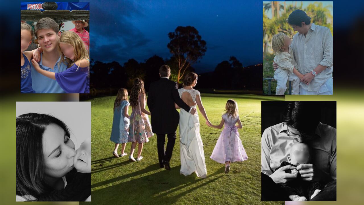 El precandidato presidencial Miguel Uribe Turbay está casado con María Claudia Tarazona. Su familia la conforman su hijo Alejandro y tres hijas del matrimonio anterior de su esposa.