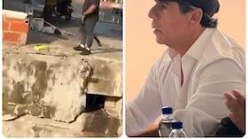 Alez Char habló tras la polérmica de sujetos tirando autopartes a un arroyo en el barrio La Sierrita.