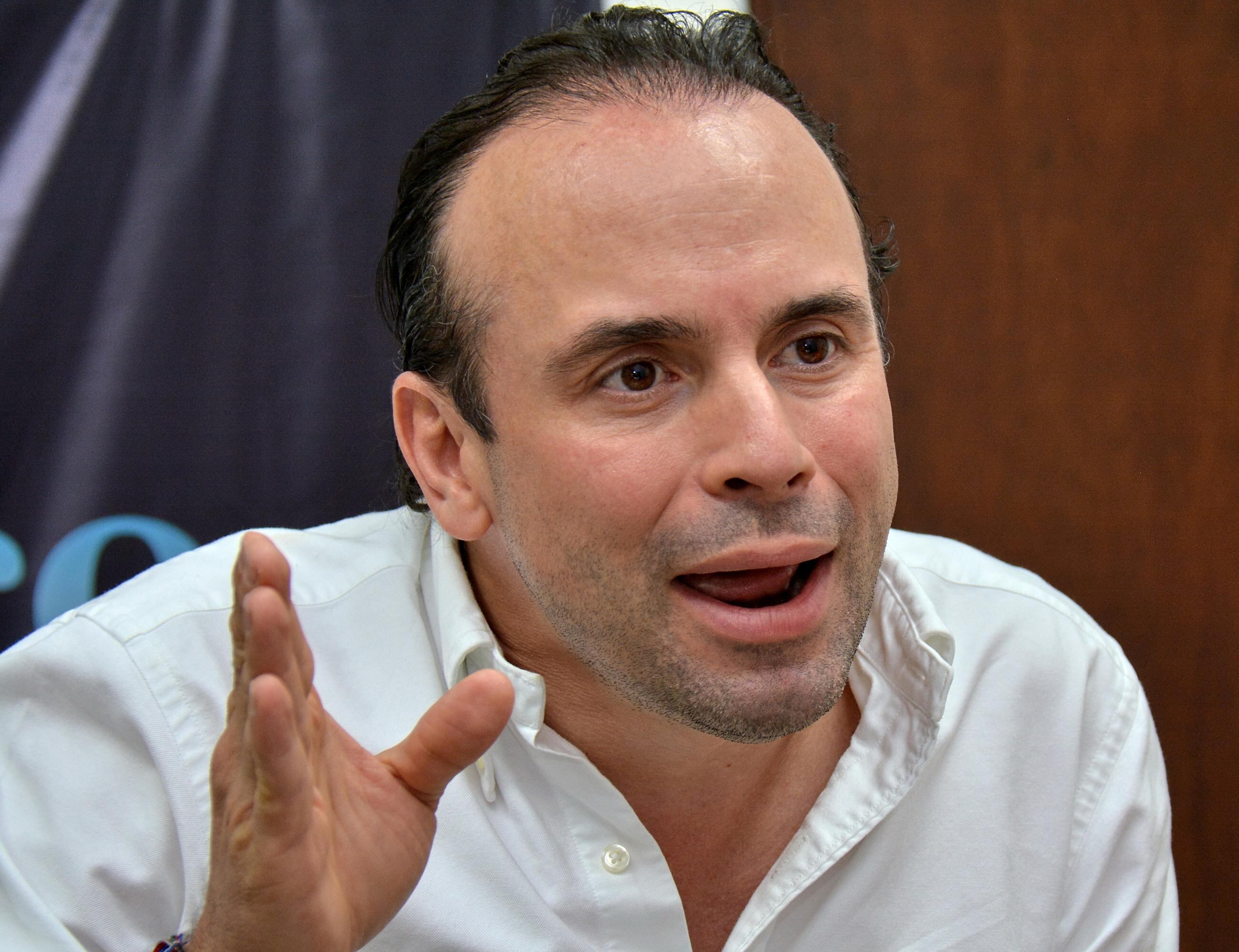 Alejandro Éder, candidato a la Alcaldía de Cali.