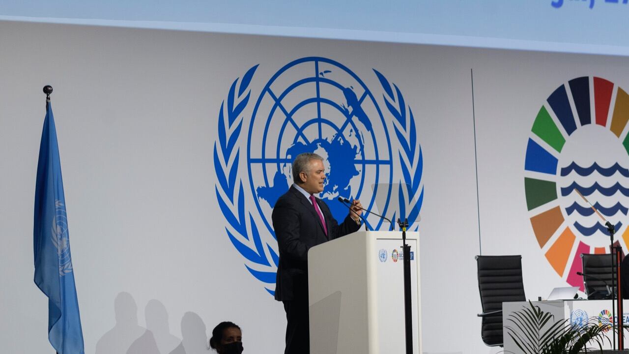 El presidente, Iván Duque Márquez, hizo un importante anuncio durante la ceremonia de apertura de la Conferencia de las Naciones Unidas sobre los Océanos, que se realiza en Lisboa.