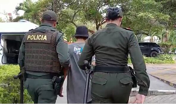 El capturado es un joven de 19 años.
