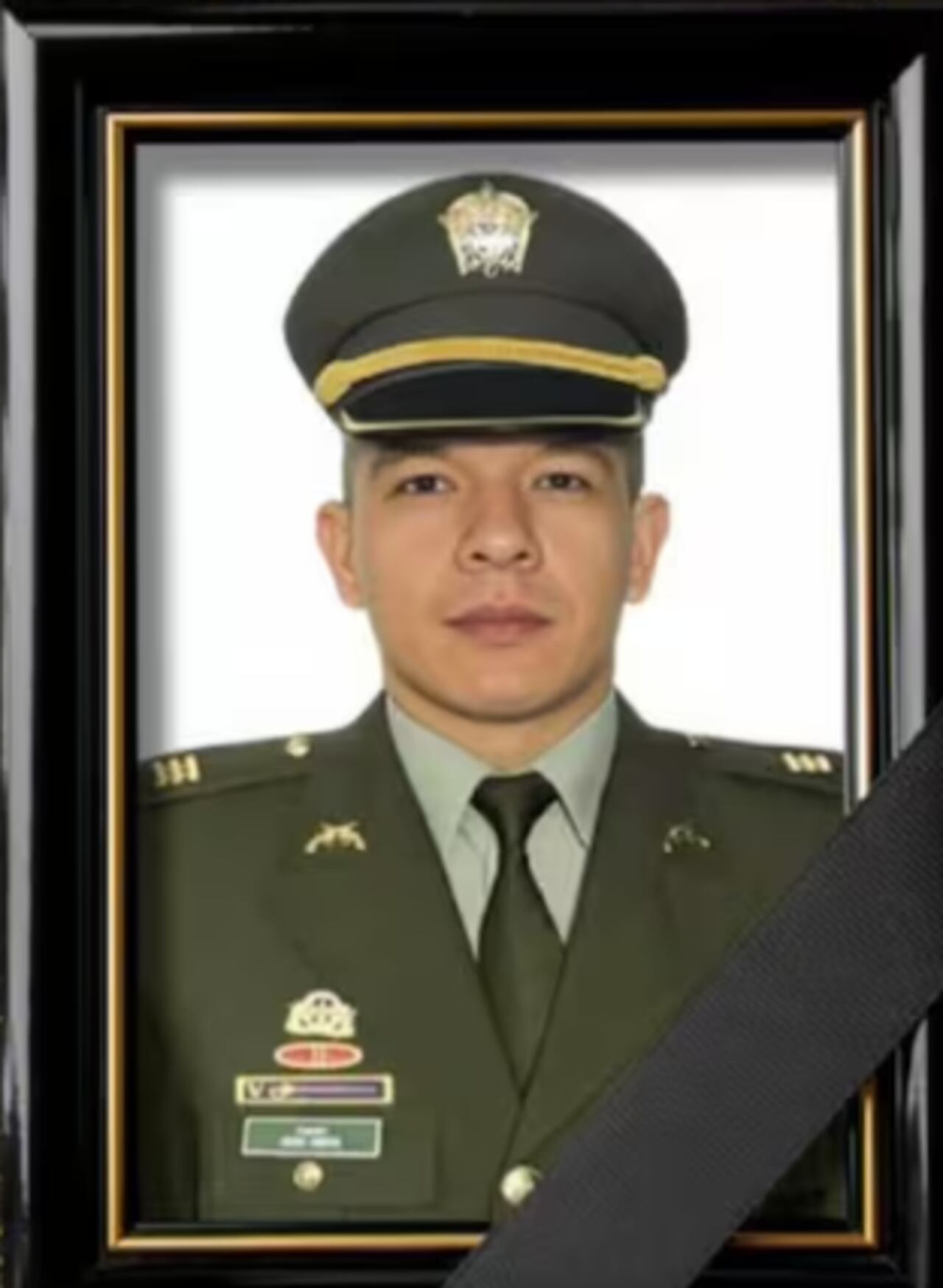 Capitán Juan Carlos Amaya Méndez, asesinado en Sonsón, en zona rural del Magdalena Medio antioqueño.