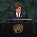 Javier Milei en la Asamblea General de la ONU.