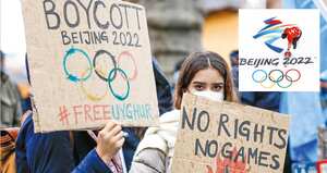 Mientras se realizan los Juegos Olímpicos de Invierno, Estados Unidos y China viven en tensión permanente.