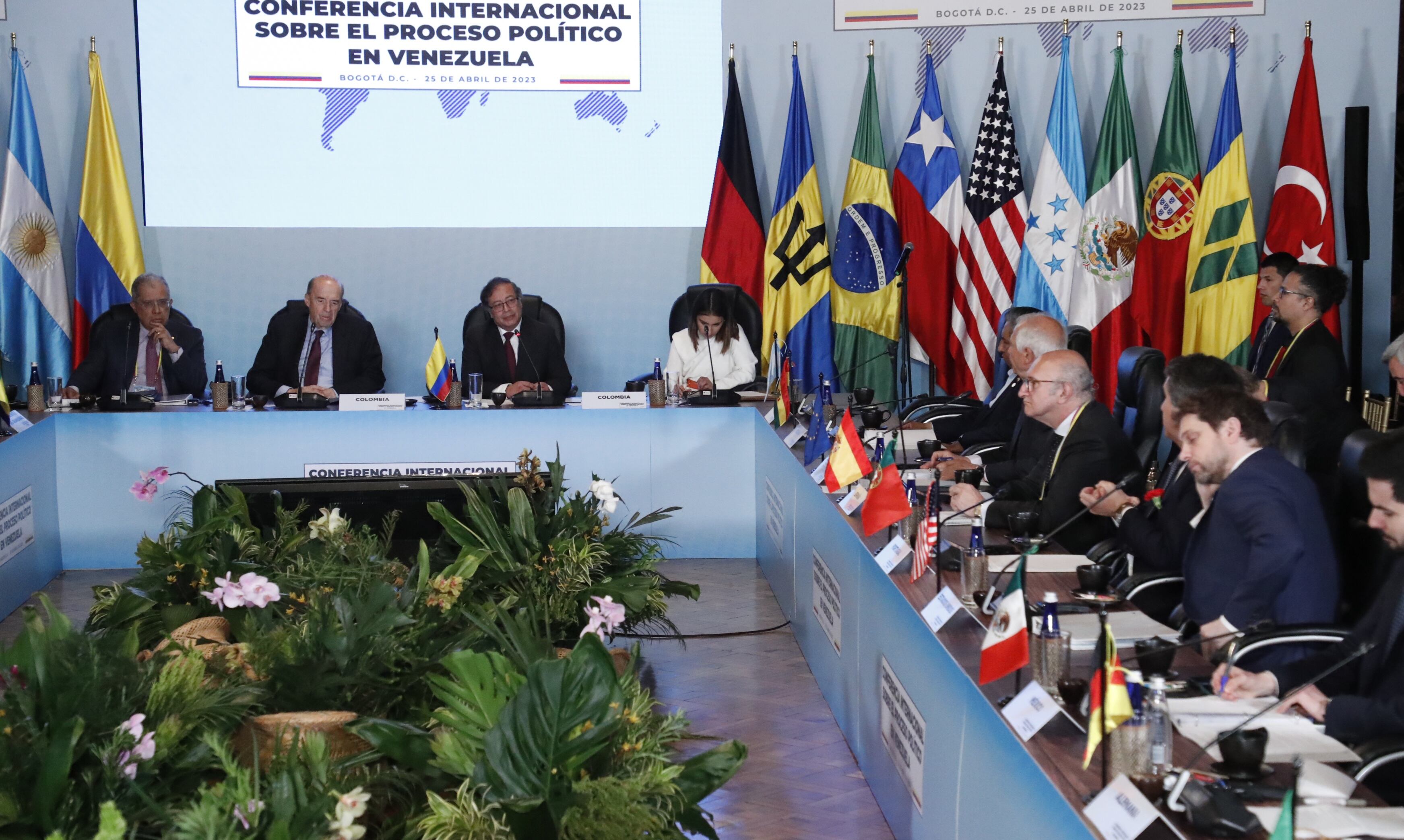 Conferencia internacional sobre el proceso político en Venezuela