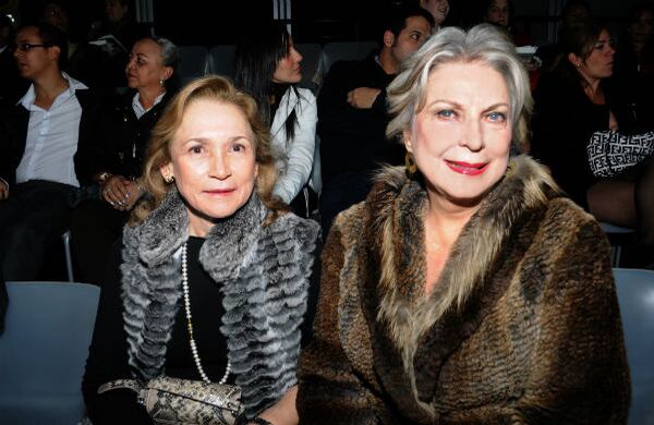 María Teresa Becerra, Olga Pumarejo. Lanzamiento círculo de la moda de Bogotá 2012