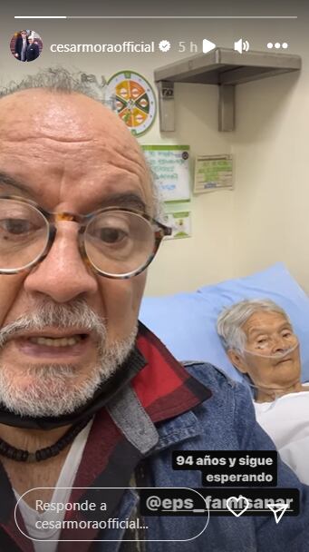 Foto: Instagram @cesarmoraofficial.