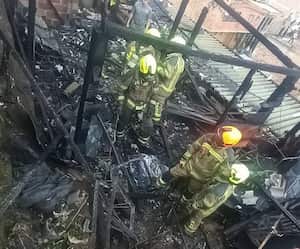 Una de las emergencias ocurrió en el barrio Bello Horizonte de Medellín.