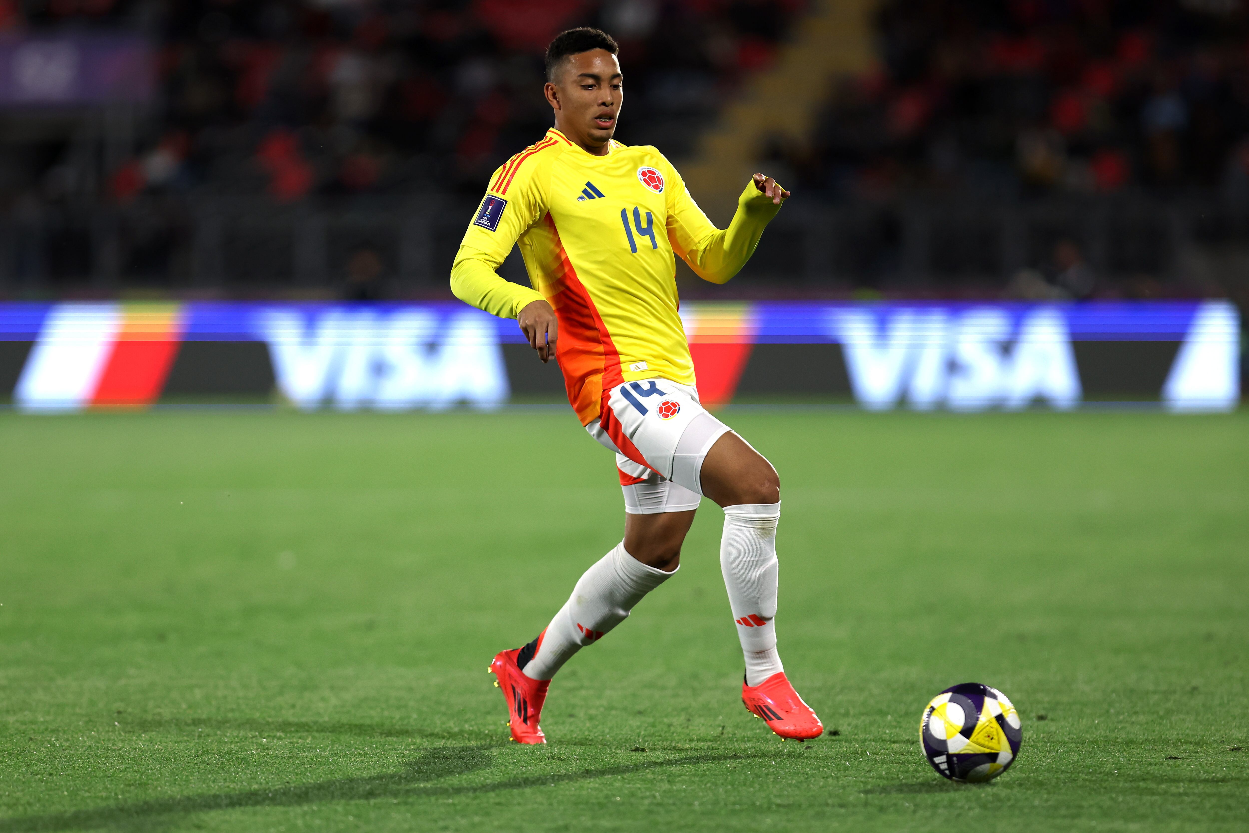 Jordan Barrera, jugador de la Selección Colombia Sub 20.