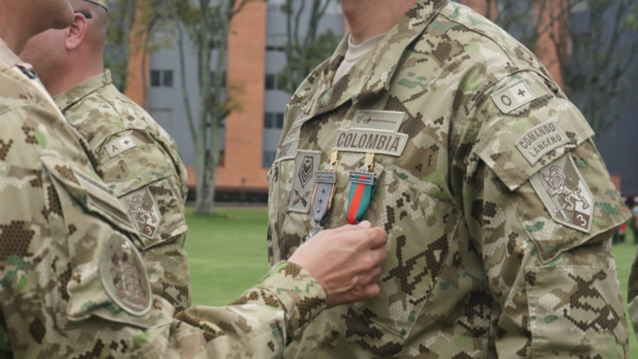 Militares de la misión del Sinaí.