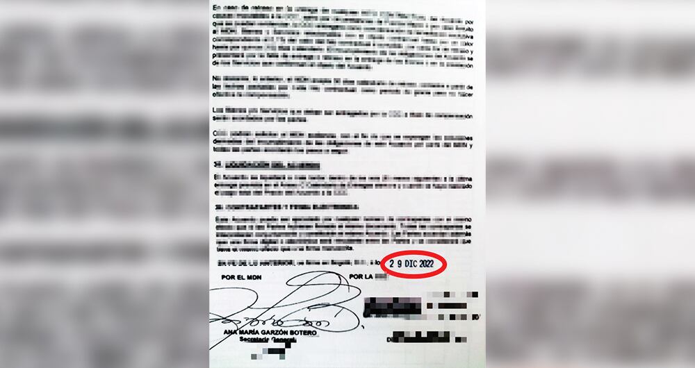  SEMANA obtuvo el millonario contrato militar que firmó en víspera de Año Nuevo y antes de su renuncia Ana María Botero, mano derecha del ministro Iván Velásquez, quien era la secretaria general del Ministerio de Defensa.