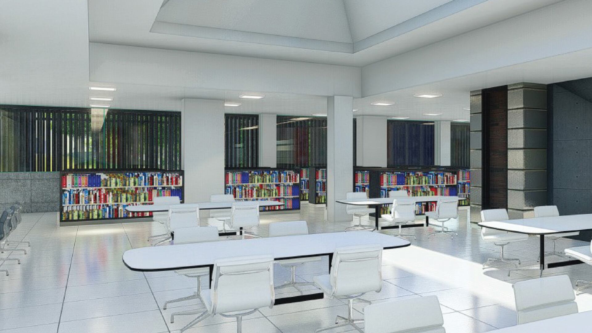 La inauguración de la nueva biblioteca está prevista para finales de este año.