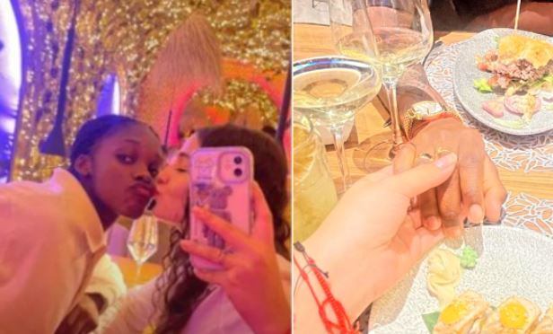 La jugadora colombiana luce bastante feliz en las redes sociales