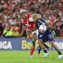 Bogotá. Octubre 26 de 2024. Independiente Santa Fe enfrenta a Millonarios FC, por encuentro válido de la Liga BetPlay II 2024 de la fecha 15, en el estadio Nemesio Camacho El Campin. (Colprensa - Cristian Bayona).