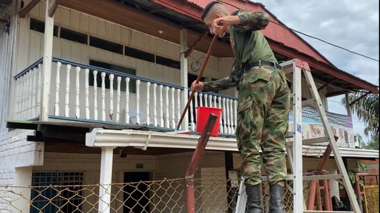 La misión era ayudar a adultos mayores indígenas