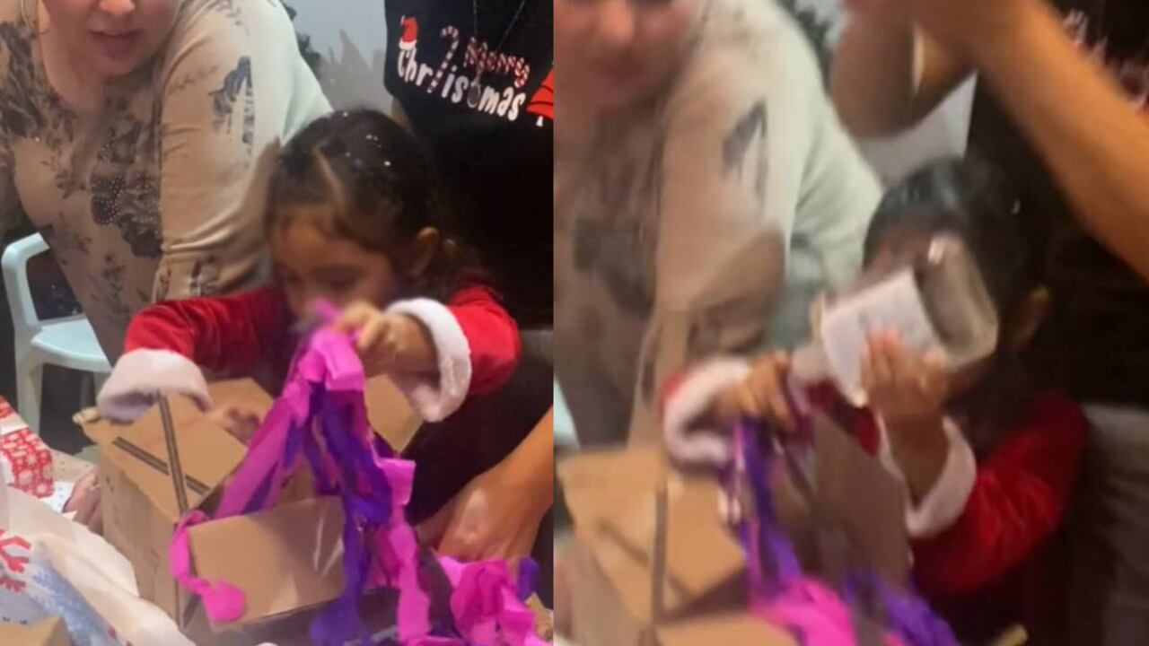 Polémica por regalo de broma a niña en México en Navidad.