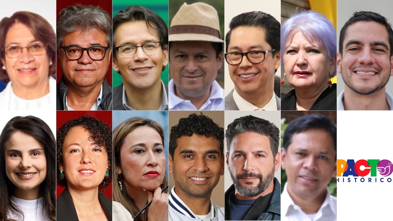 Decenas de congresistas del Pacto Histórico quiere repetir curul en 2026.