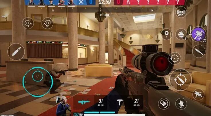 Fotograma de Rainbow Six Mobil