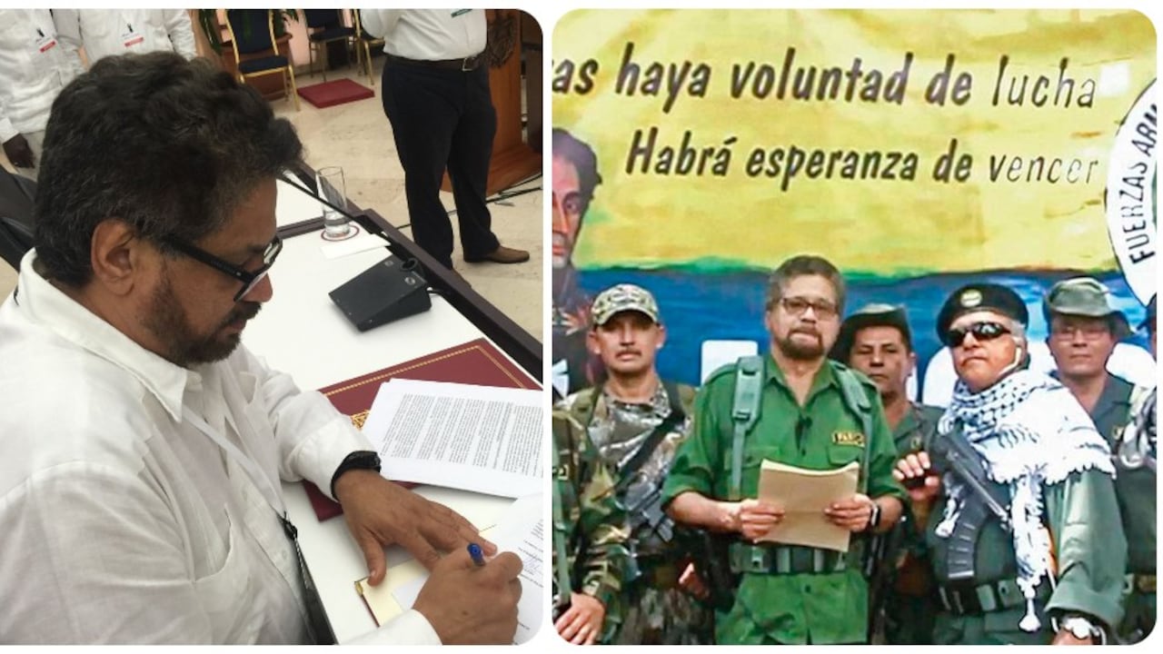 Iván Márquez fue el jefe de la delegación de paz de las Farc, en la negociación que se adelantó en La Habana, Cuba.