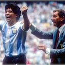 Maradona y Bilardo en México 86