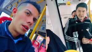 El conductor aseguró que ya está cansado de ver tantas personas colándose todos los días.