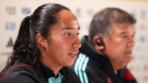 La atacante habló en rueda de prensa