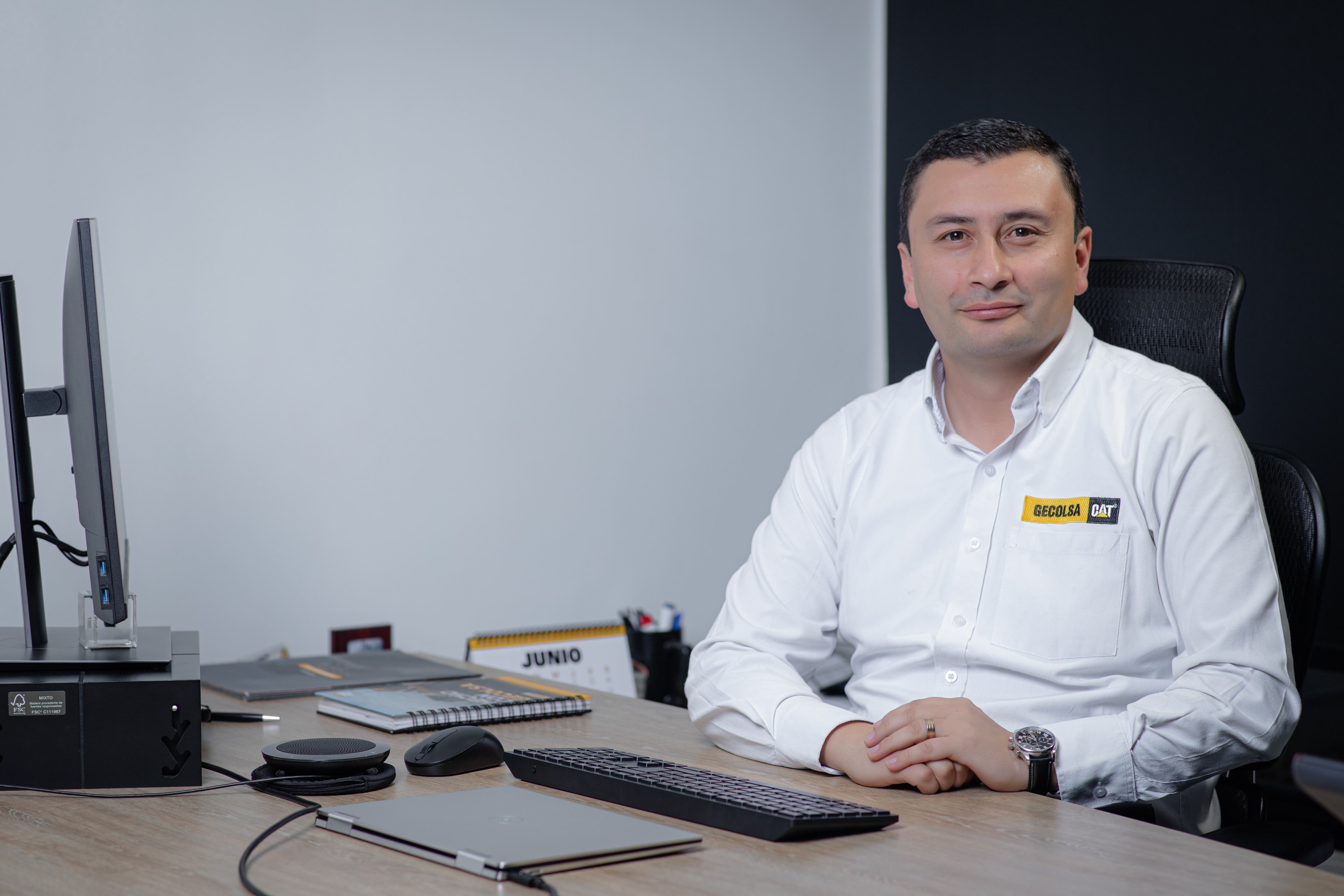 Andrés Reyes Peláez, vicepresidente de la 
División de Construcción de Gecolsa.