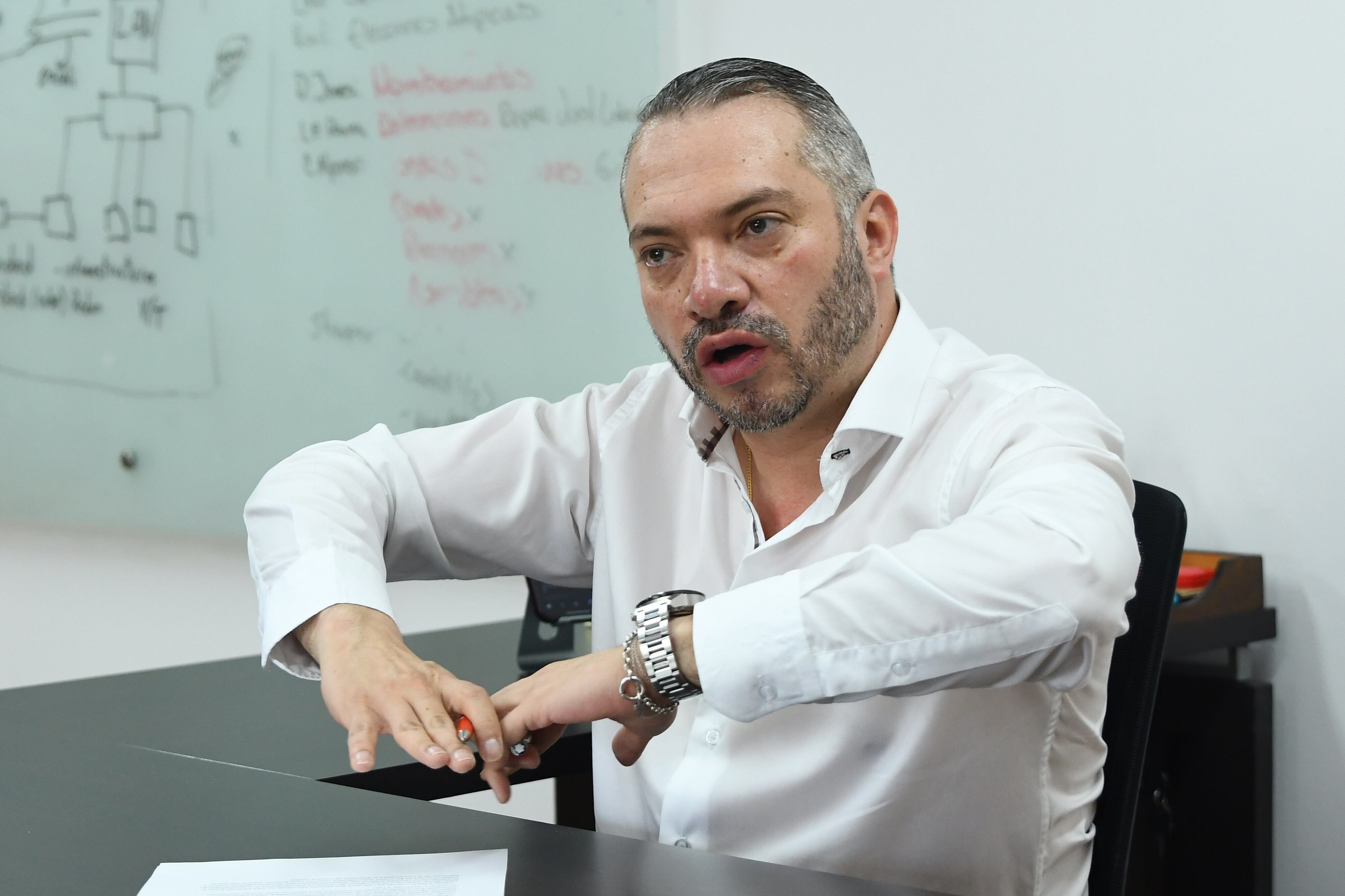 Andrés Felipe Stapper, Secretario de Gobierno
Es abogado especialista en derechos de empresas, derechos humanos y derecho internacional , humanitario. Tiene experiencia en el sector público, Abril 9 de 2024, Foto Wirman Rios, EL PAIS