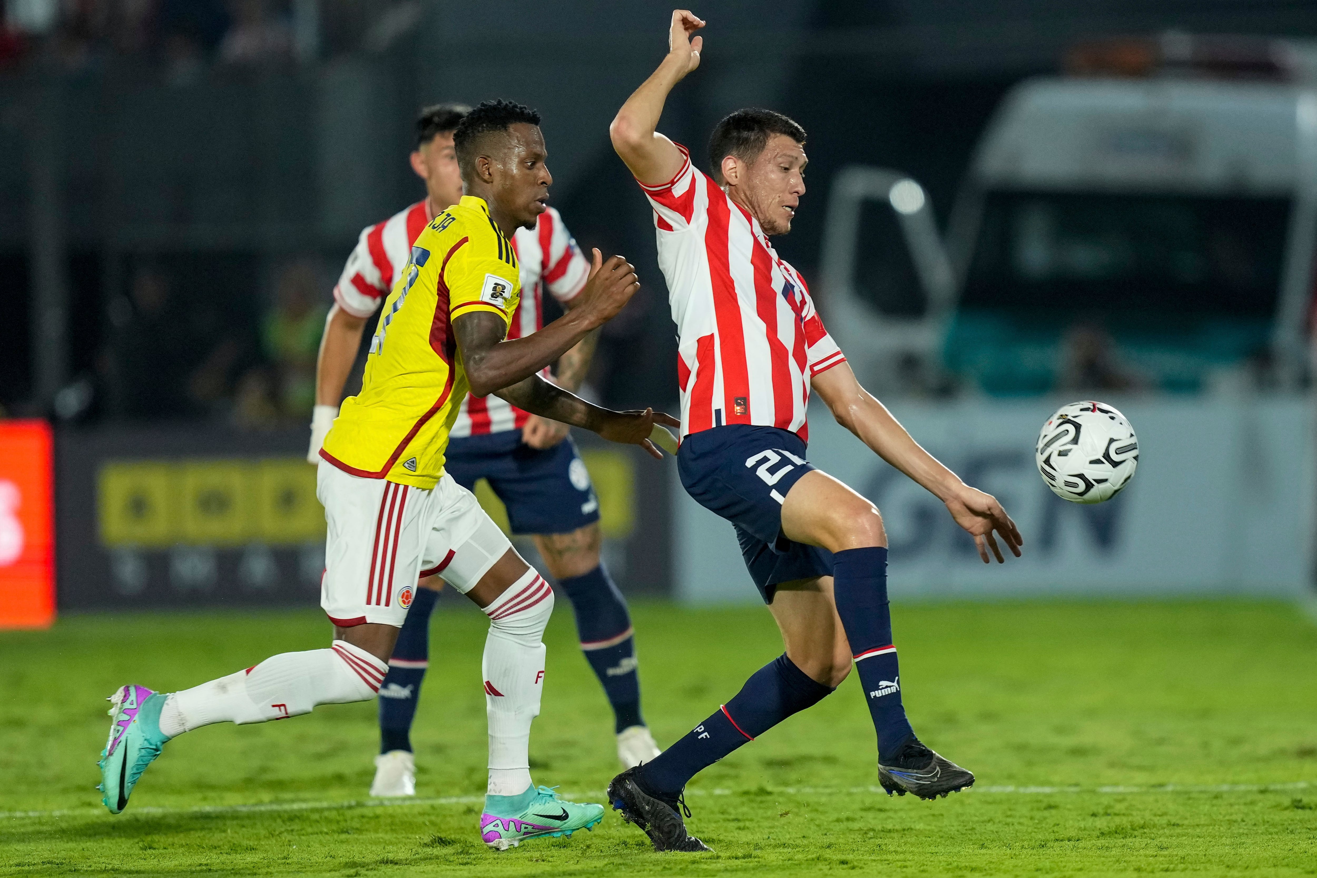 Paraguay vs Colombia - fecha 6 - eliminatorias sudamericanas