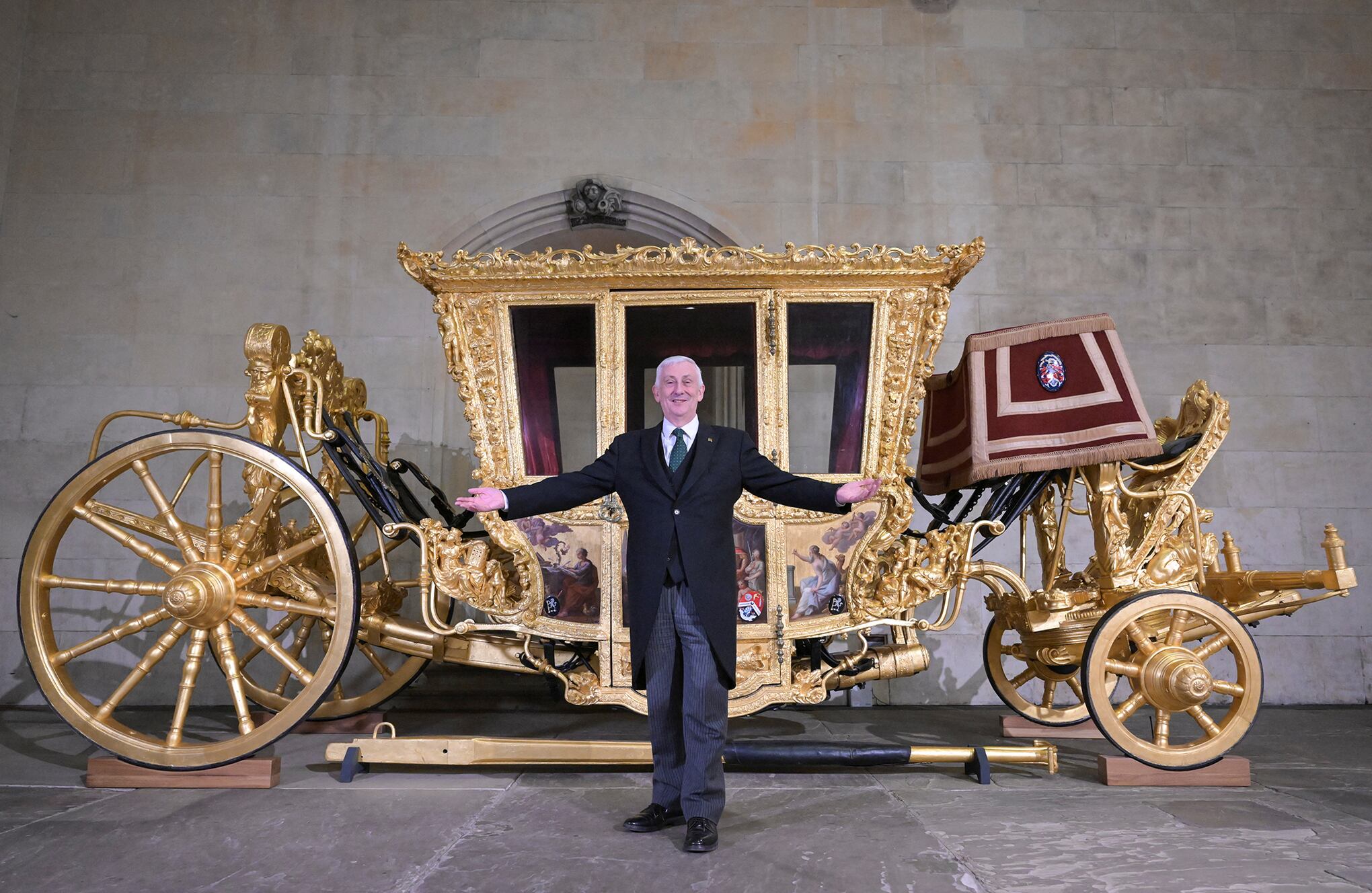 En imágenes : Gran Bretaña se prepara para la coronación del rey Carlos
