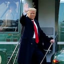 Aparece polémica pancarta aérea cerca del club del ex presidente de EE. UU. Donald Trump