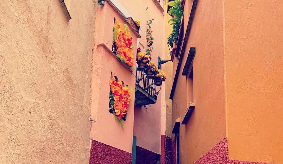 Balcón de los besos en Guanajuato, México
