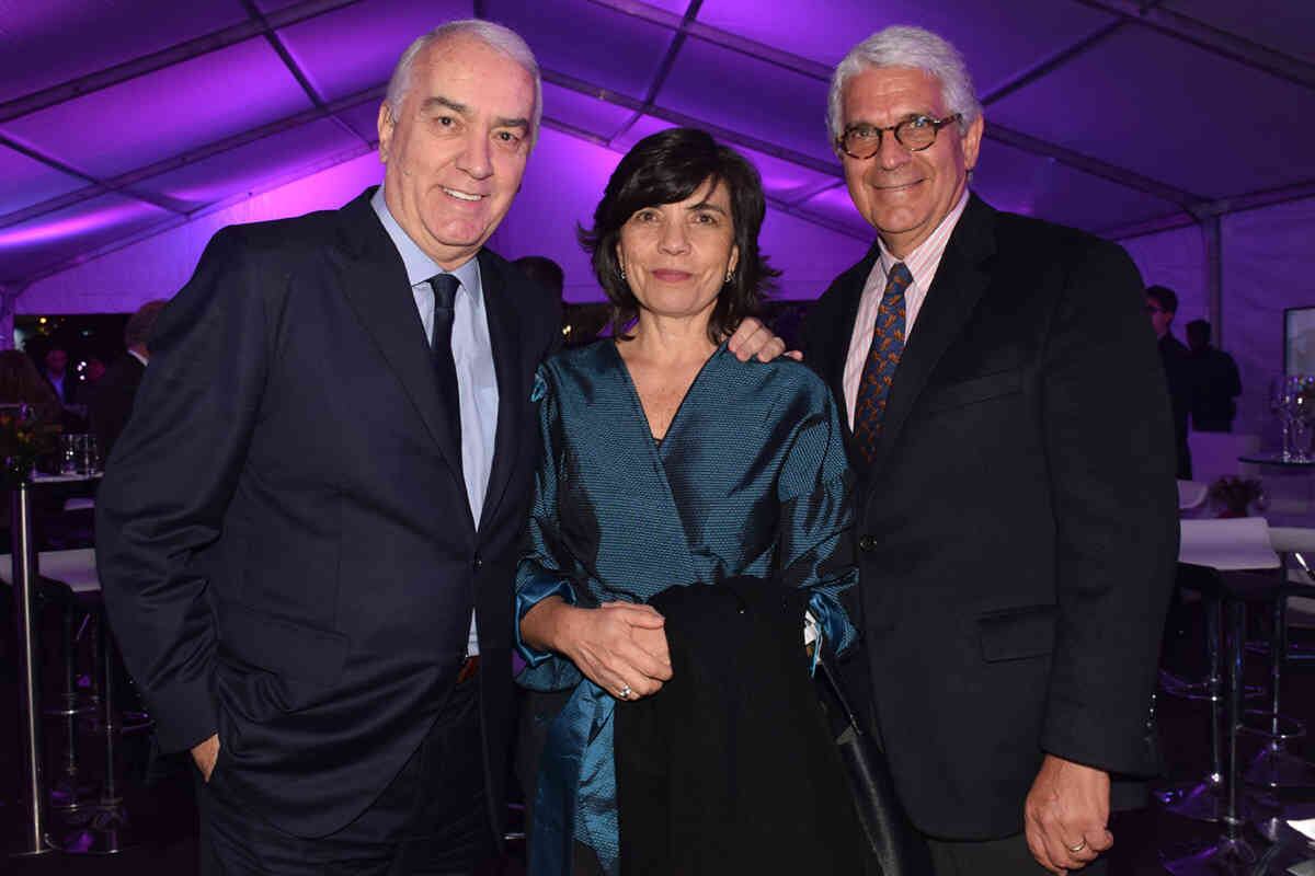 José Gabriel Ortiz, María Fernanda Franco, Mauricio Santamaría. Foto: Alexandra Ruiz