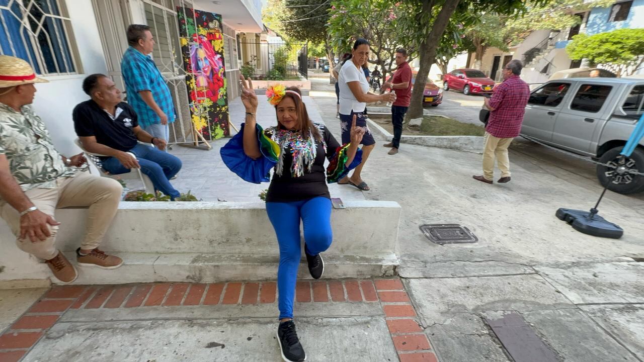 Nohemí Herrera, dueña de la casa donde Skakira se tomó la famosa foto en la Guacherna.