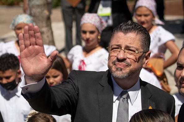Rodrigo Chaves asumió este domingo como el 49º presidente de Costa Rica.