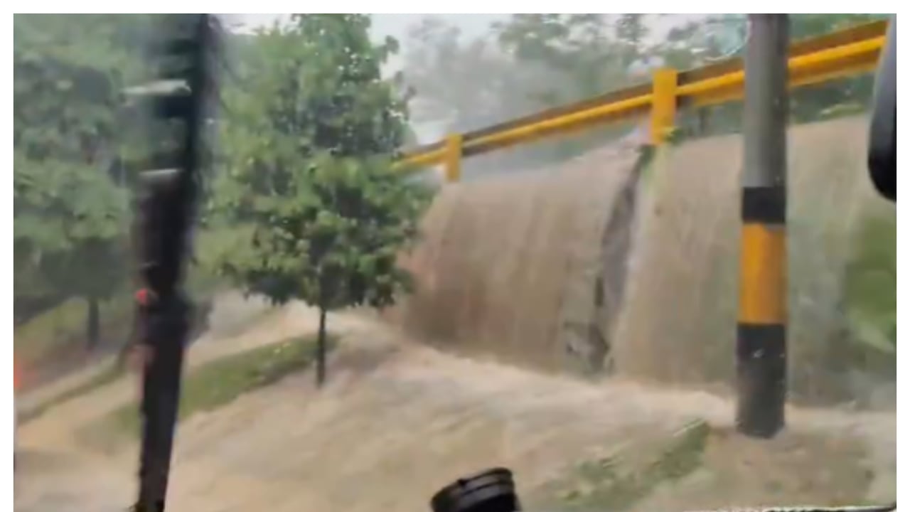 Lluvias en Medellín