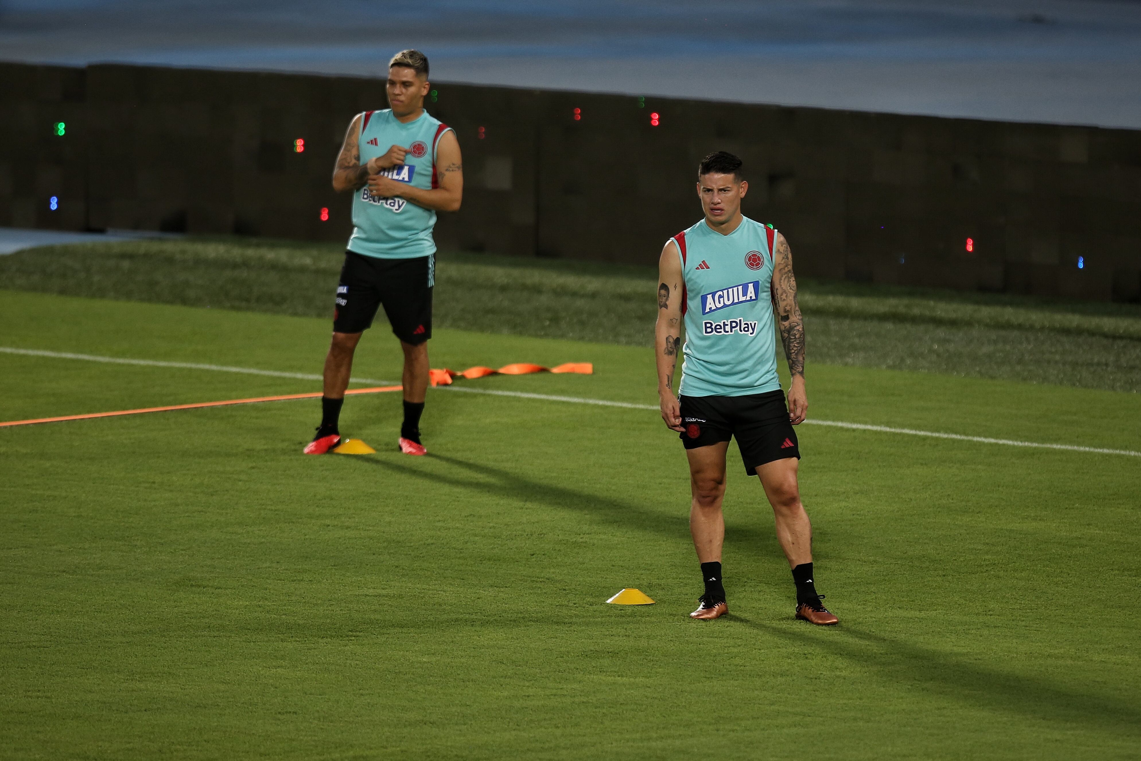 Selección Colombia, entrenamiento rueda prensa