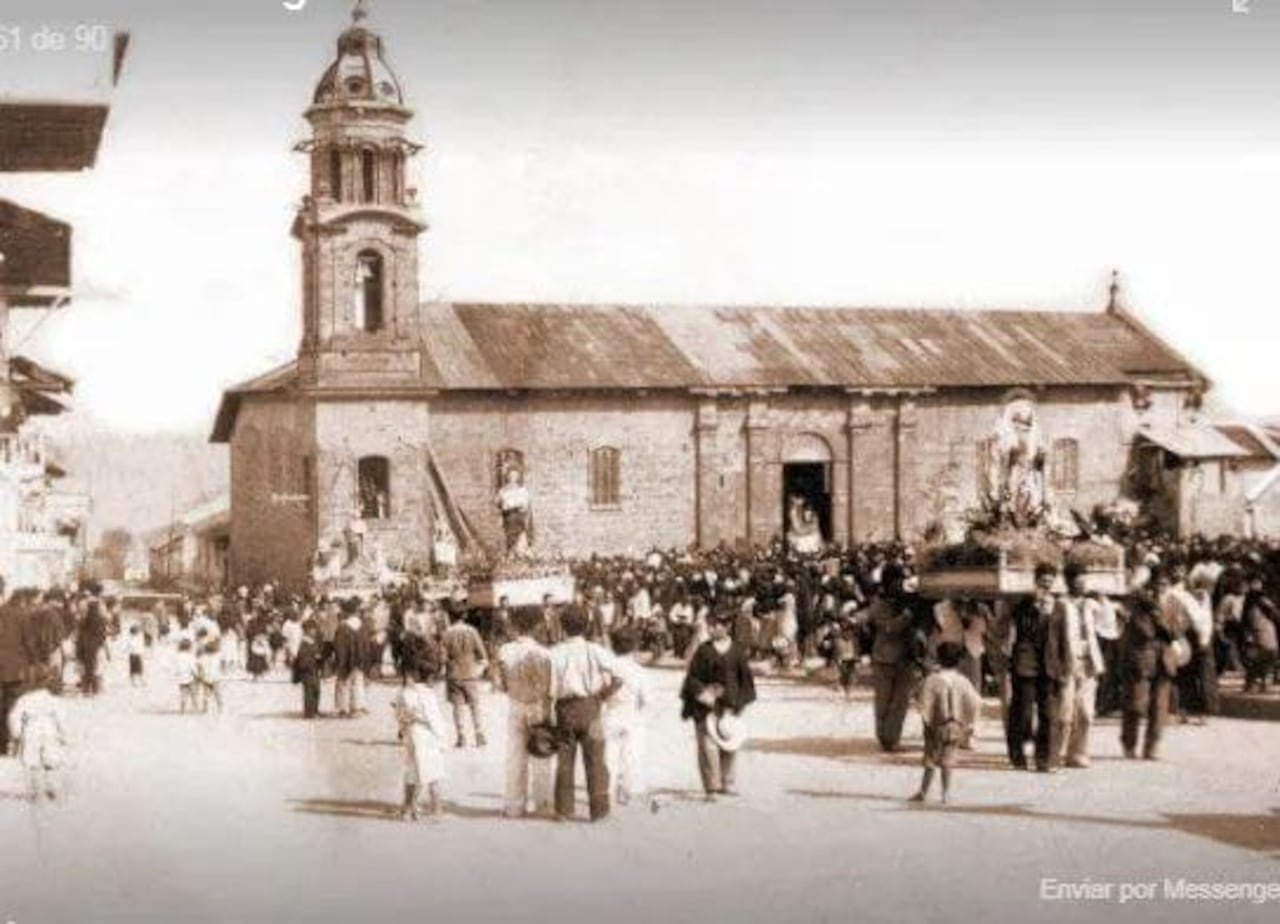 Iglesia 'atravesada'