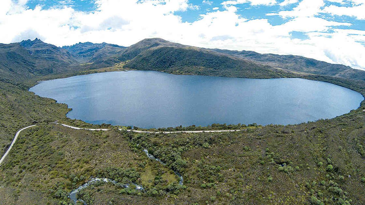 La laguna de Chingaza hace parte del Parque Nacional que lleva su mismo nombre y abastece al 80 por ciento de los habitantes de la capital. (Foto: Amaury Escobar)