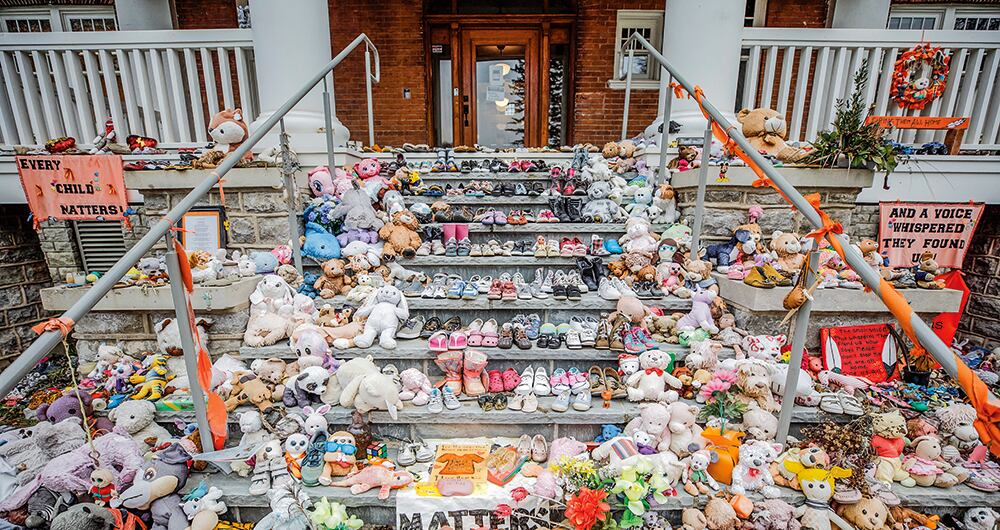 En Canadá se vive aún consternación por el descubrimiento del genocidio de niños indígenas en el país. Foto: AFP
