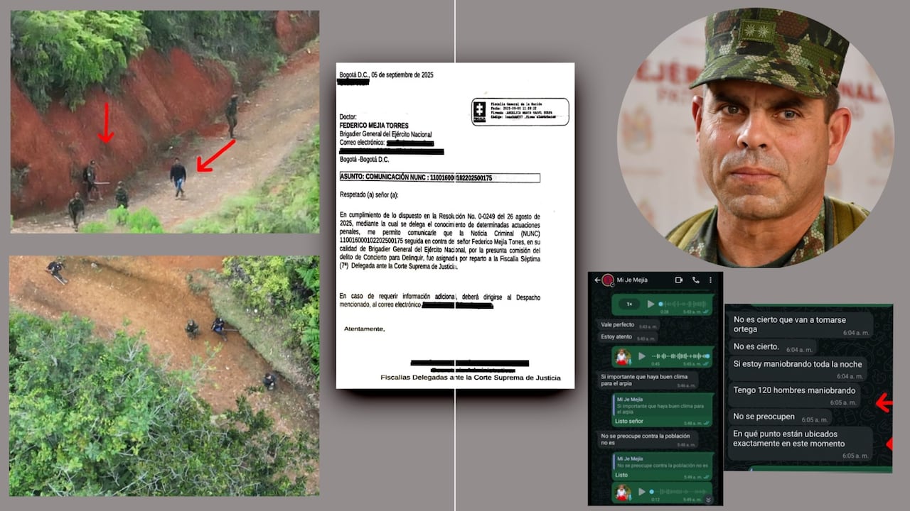 Primicia: abren indagación por concierto para delinquir contra el general Federico Mejía, quien lideró la operación Perseo en el Cauca.