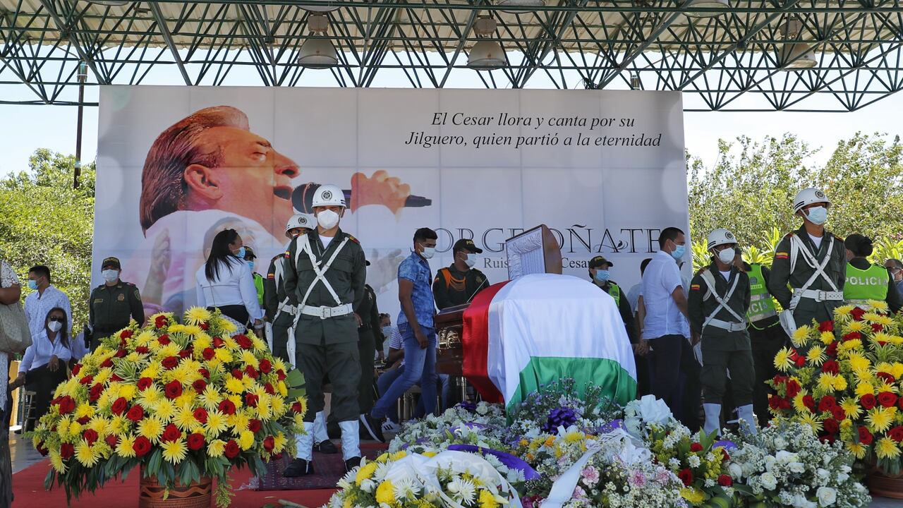 Honras funebres en la Paz (Cesar) de Jorge Oñate