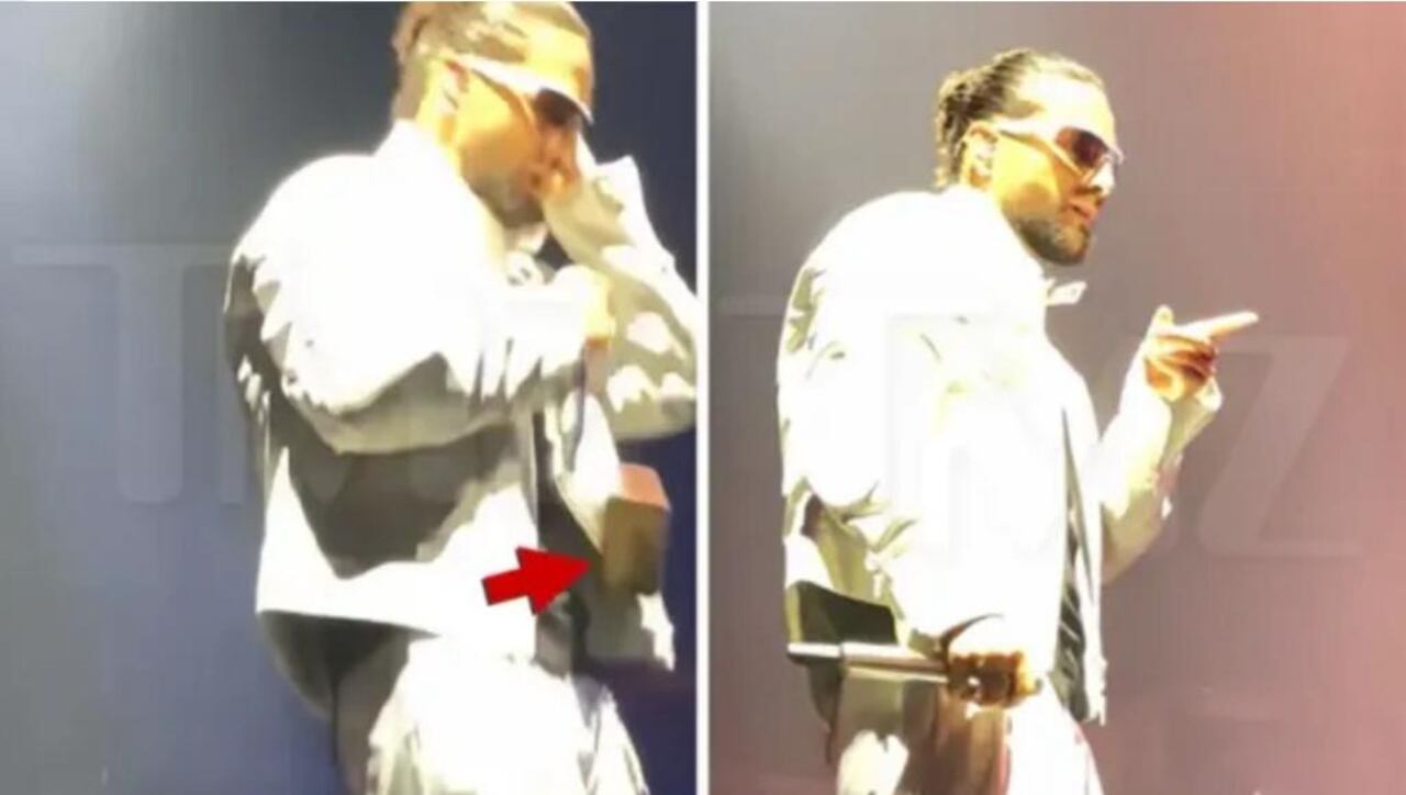 Le arrojaron un celular a Maluma en concierto