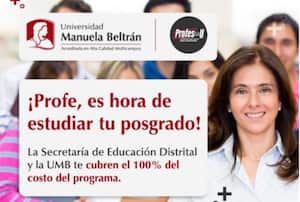 Los beneficiarios de estas becas tendrán la oportunidad de estudiar Doctorados, Maestrías o Especializaciones sin incurrir en gastos significativos.