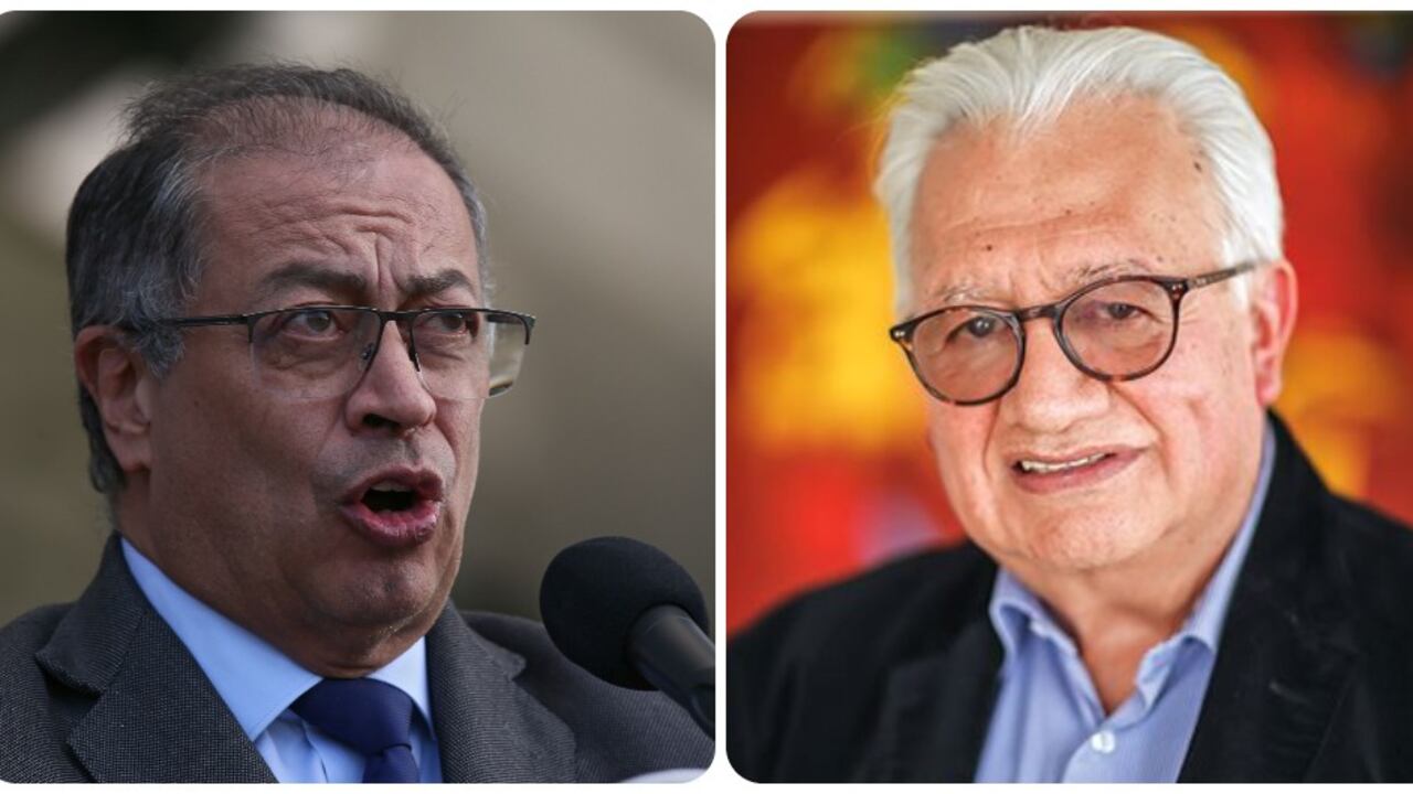 Gustavo Petro y Everth Bustamante.