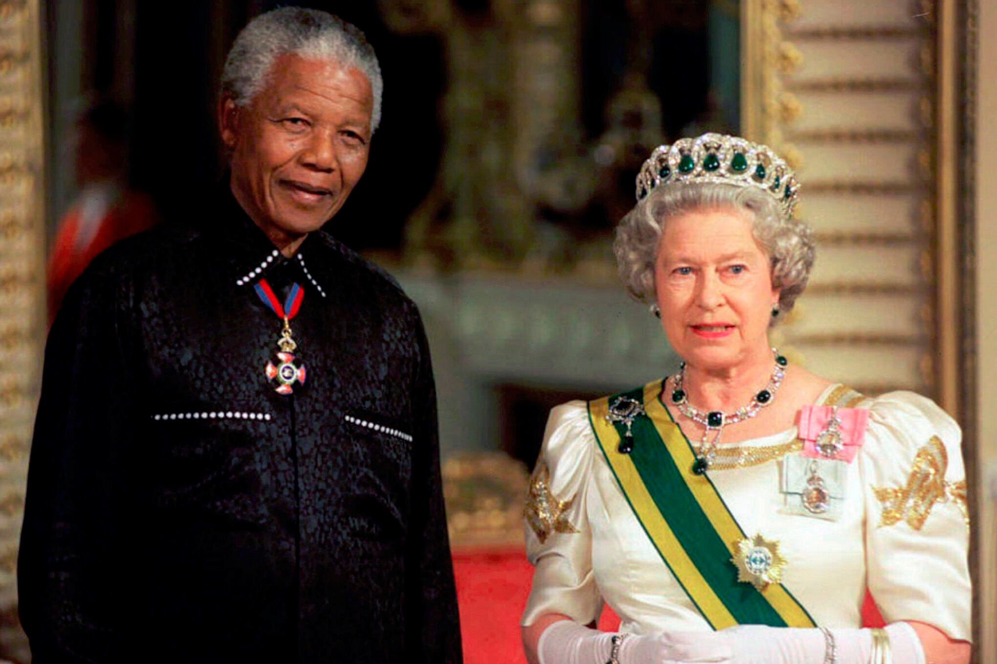 En imágenes : Todos con la reina