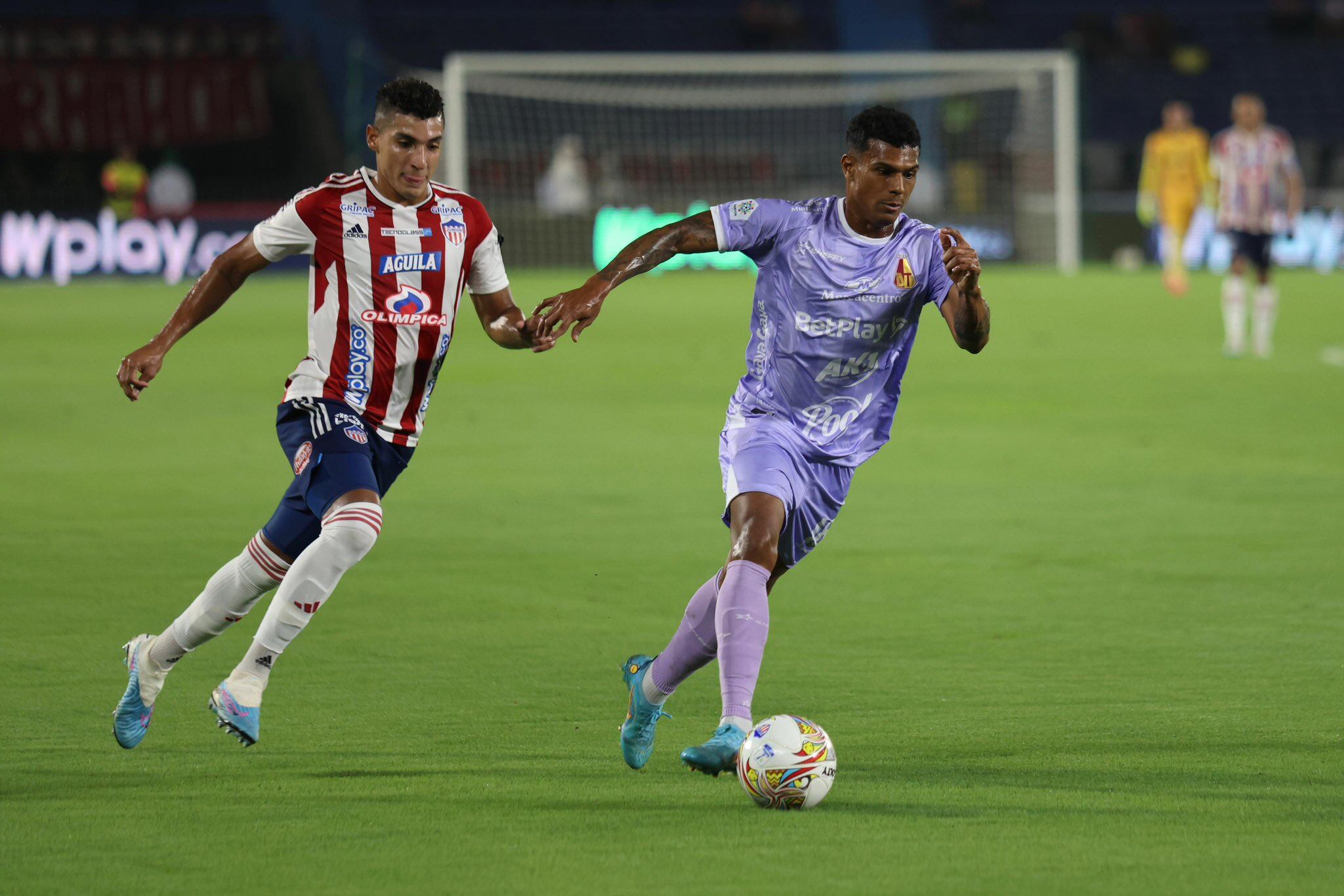 IMagen partido Junior Vs. Tolima de la fecha 14 de la Liga Betplay II-2023.